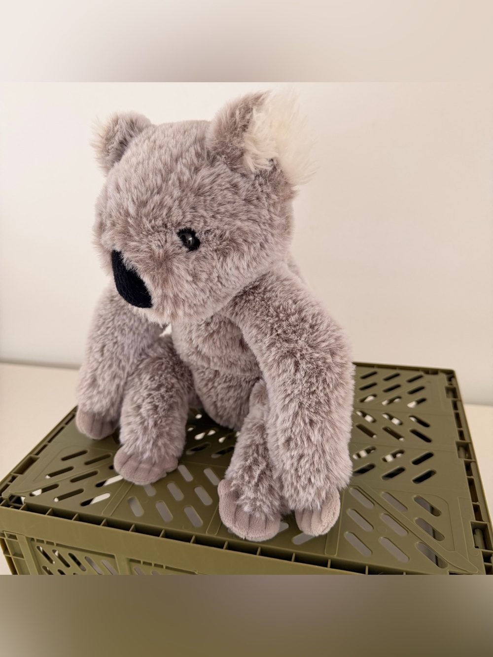 Douglas Koala Plush Stuffed Animal Soft Gray Bear EUC 8”
